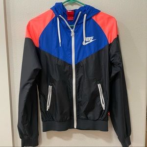 Nike Zip Up Windbreaker Sports Jacket